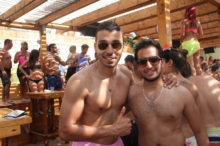 Cyan Beach Bar on Sunday